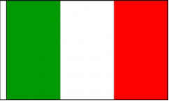 Italy Table Flags